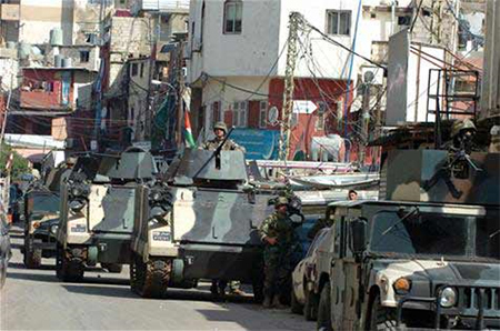 El Ejército Libanés lanza una operación de seguridad en el Beqaa